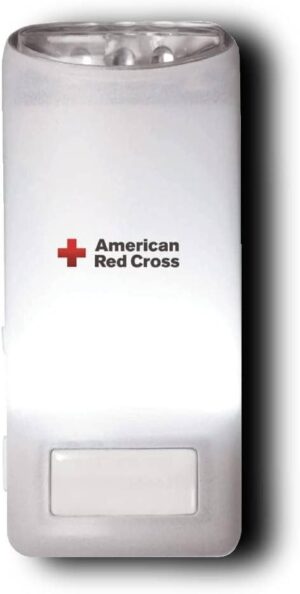 American Red Cross Eton Blackout Buddy Color Motion Activated Emergency LED Flashlight and Nightlight, White