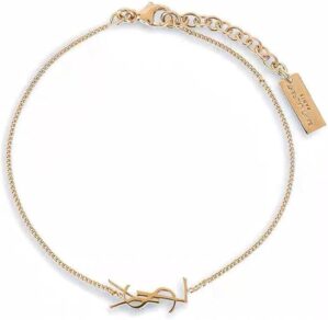Dainty Gold Initial bracelet for Women, Light Luxury 18K Gold Chain bracelet with Initial, Personalized Statement Gold Bracelet Jewelry Gift