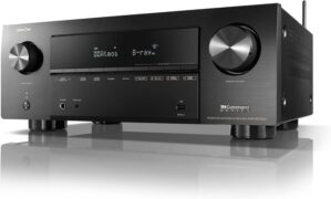 Denon AVR-X2700H 8K Ultra HD 7.2 Channel (95 Watt X 7) AV Receiver - Built for Gaming, Music Streaming, 3D Audio & Video, Alexa + HEOS