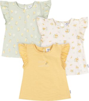 Gerber Baby Girls' Toddler 3-Pack Short Sleeve Tees