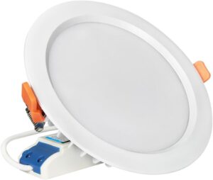 LGIDTECH FUT069 RGB CCT 15W LED Recessed Ceiling Downlight 7 Inch IP54 Color Changing and Temperature Adjustable