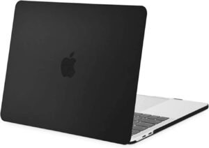 MOSISO Compatible with MacBook Pro 13 inch Case M2 2025, 2024, 2023, 2022-2016 A2338 M1 A2251 A2289 A2159 A1989 A1708 A1706 with/Without Touch Bar, Plastic Hard Shell Case Cover, Matte Black
