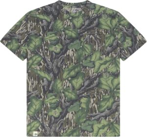 Mossy Oak Men's Camo Hunting Shirt Short Sleeve Cotton