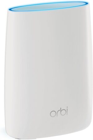 NETGEAR Orbi Router Whole Home Mesh WiFi System - Tri-band WiFi Router. Up to 2,500sqft of WiFi Coverage, AC3000 (RBR50) (Renewed)