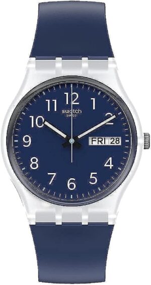 Swatch RINSE REPEAT NAVY Unisex Watch (Model: GE725)