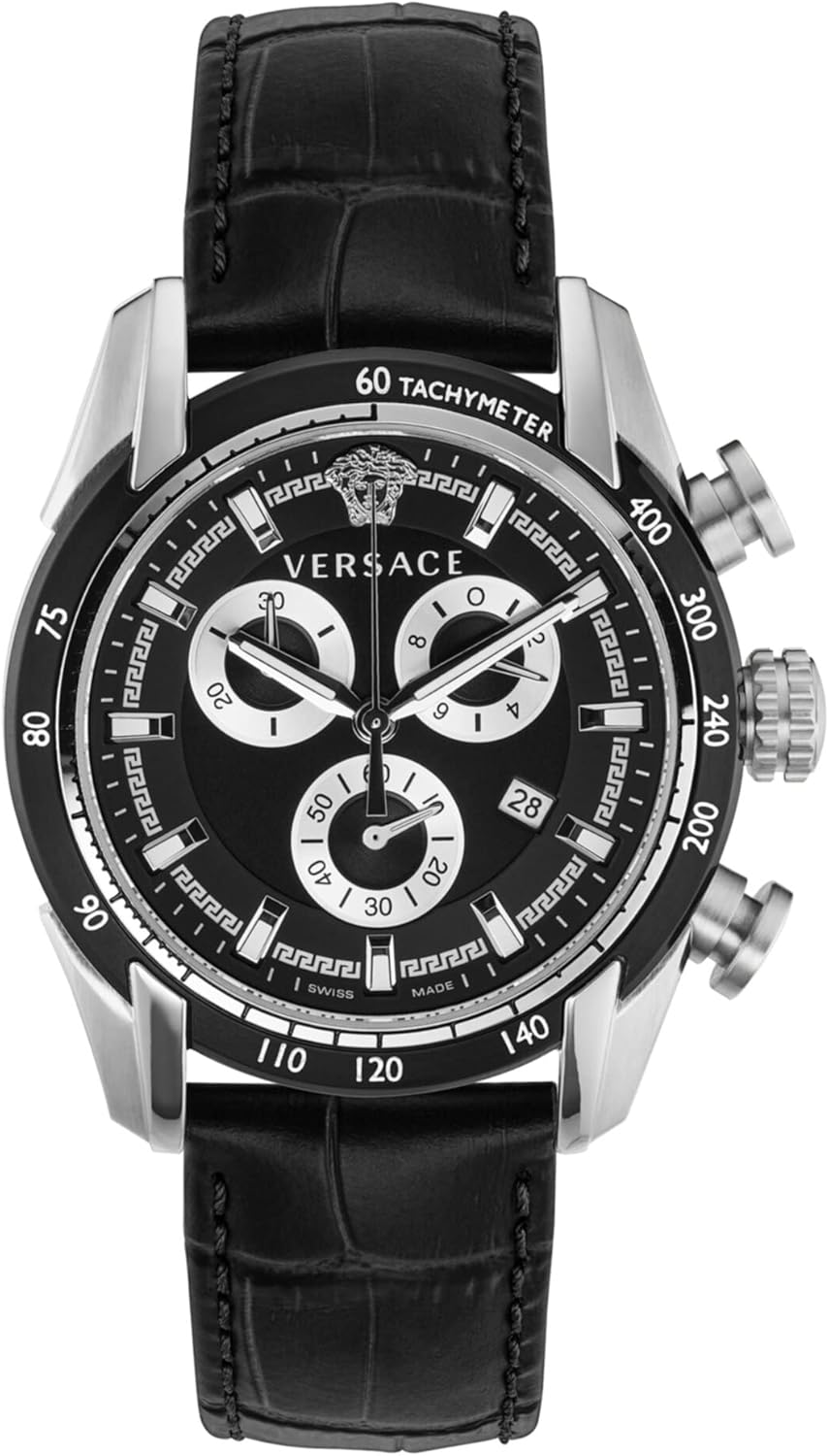 Versace V-Ray Collection Luxury Mens Watch Timepiece