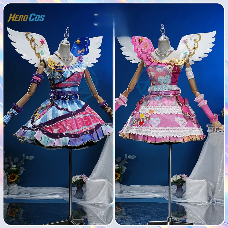 Aikatsu!Otoshiro Seira/Hoshimiya Ichigo Cosplay Costume Women Lolita Dress Halloween Carnival Uniforms Anime Clothing HERO Cos