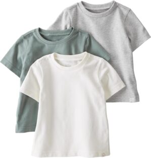 little planet by carter's Baby 3-Pack Tops Made with Organic Cotton