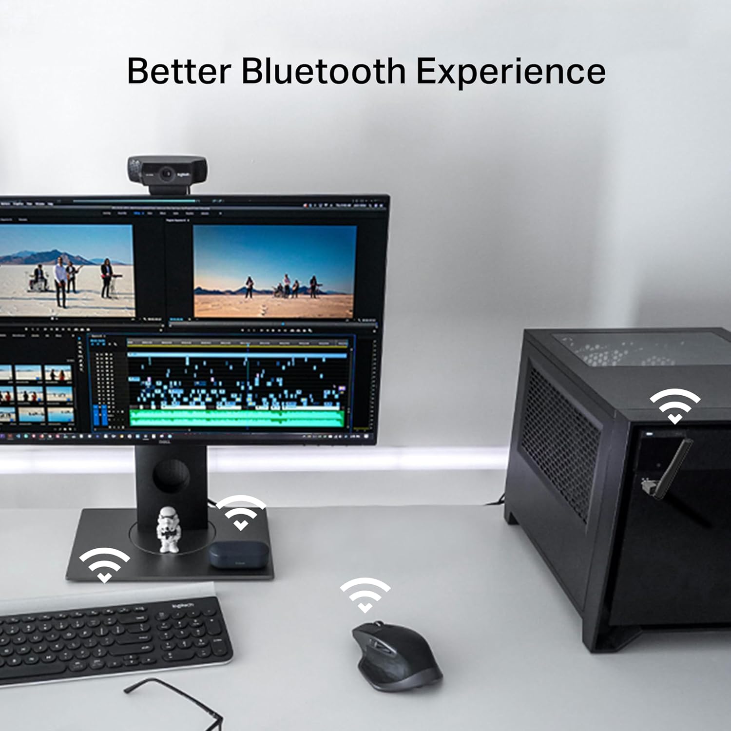 TP-Link USB Bluetooth Adapter for PC, Bluetooth 5.3 Long Range Receiver, Plug and Play, Adjustable Antenna, Supports Windows 11/10/8.1/7 for Desktop, Laptop, PS5/PS4/Xbox Controller (UB500 Plus) - Image 7