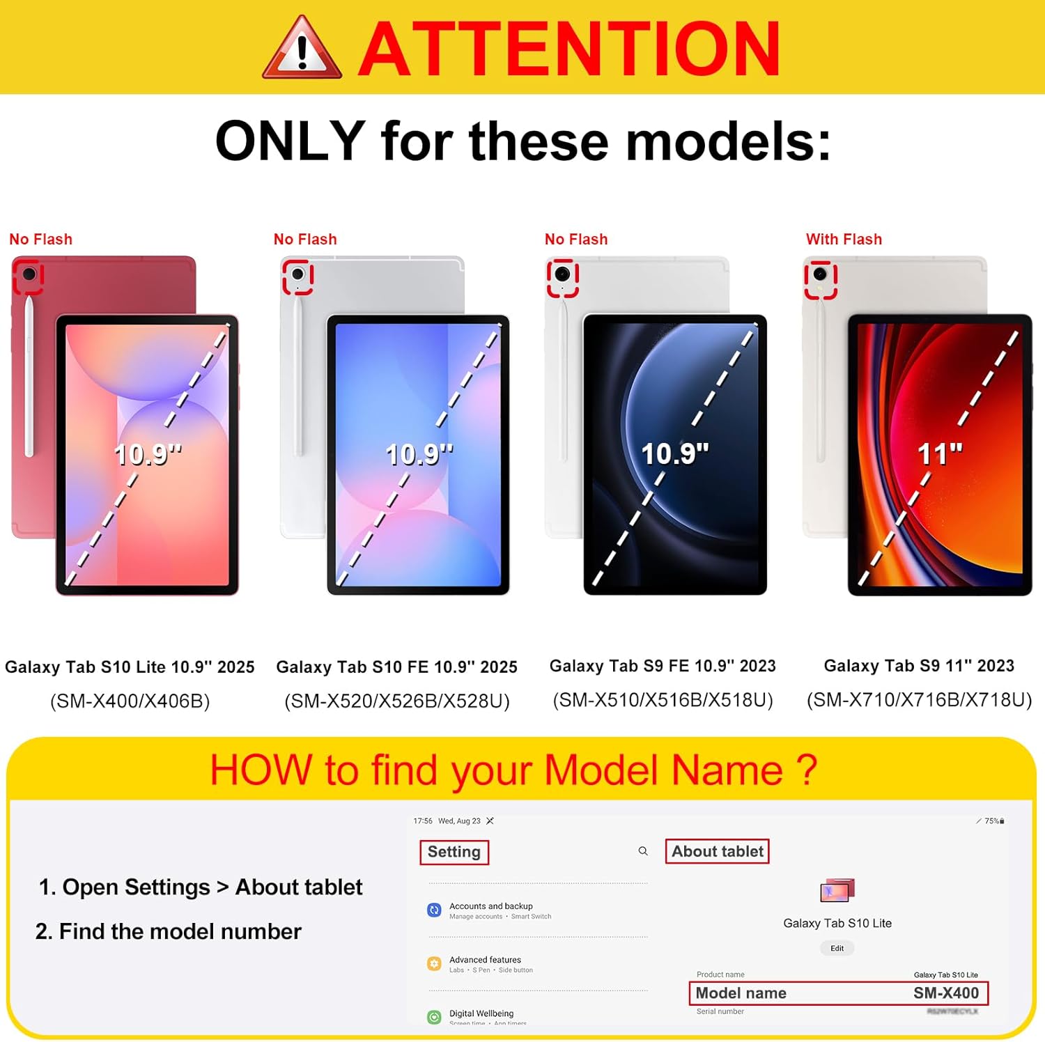 Fintie Shockproof Case for Samsung Galaxy Tab S10 Lite/ S10 FE/ S9 FE 5G 10.9 Inch/Tab S9 11 Inch, Tuatara Rugged Unibody Hybrid Bumper Kickstand Cover Built-in Screen Protector, Black - Image 2