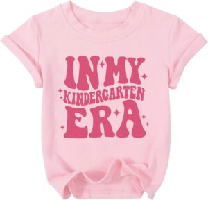 Kindergarten Shirt Boys Girls: First Day of Kindergarten Shirt Kids Back to School Shirts School Gift Tee