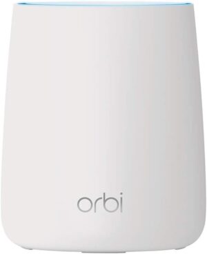 NETGEAR Orbi Whole Home Mesh-Ready WiFi Router - for speeds up to 2.2 Gbps Over 2,000 sq. feet, AC2200 (RBR20) (Renewed)