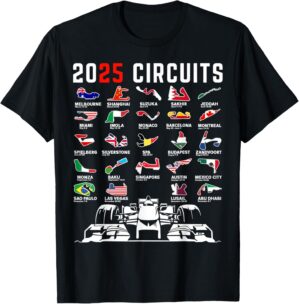Racing Car Silhouette T-Shirt