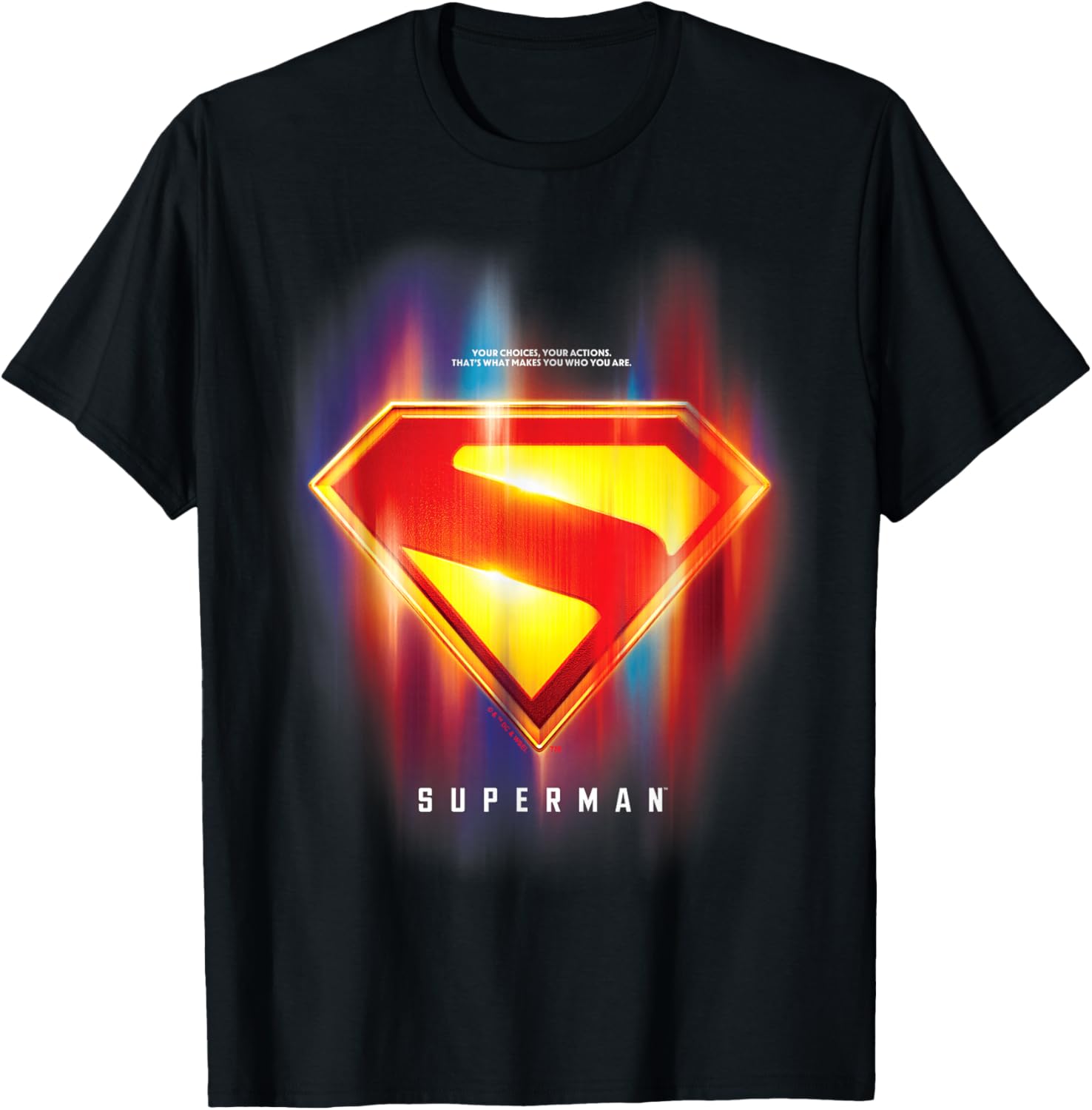 Superman (2025) Glowing Shield Choices T-Shirt