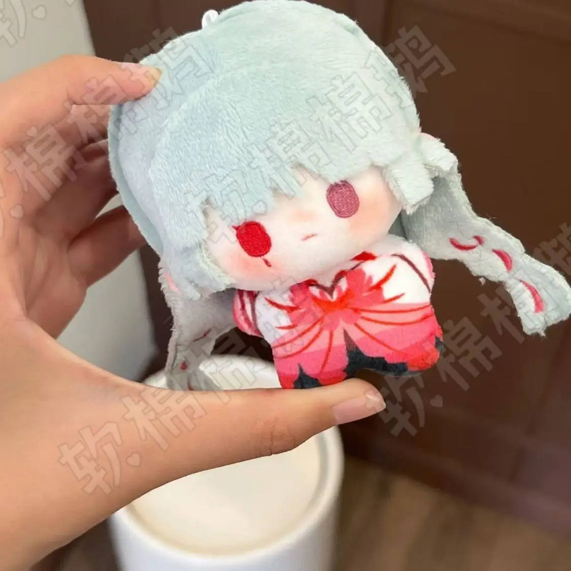 Anime Wuthering Waves Phrolova Cosplay 10cm Printing Cotton Cartoon Pendant bag Accessories Keychain Xmas Halloween Gift