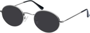 mosanana Trendy Retro Small Oval Sunglasses for Women 90s Metal Sun Glasses MS52476