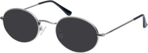 mosanana Trendy Retro Small Oval Sunglasses for Women 90s Metal Sun Glasses MS52476