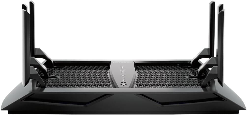 NETGEAR Nighthawk X6 Smart Wi-Fi Router (R8000) - AC3200 Tri-Band Wireless Speed (Up to 3200 Mbps) | Up to 3500 Sq Ft Coverage & 50 Devices | 4 x 1G Ethernet and 2 USB Ports | Armor Security - Image 3