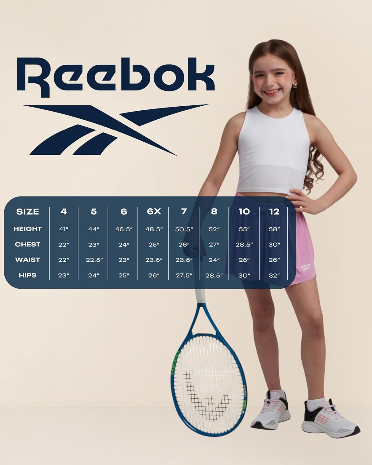 Reebok Girls Athletic Shorts - 3 Pack Lightweight Butterfly Short with Liner - Active Performance Flowy Shorts for Girls - Image 7