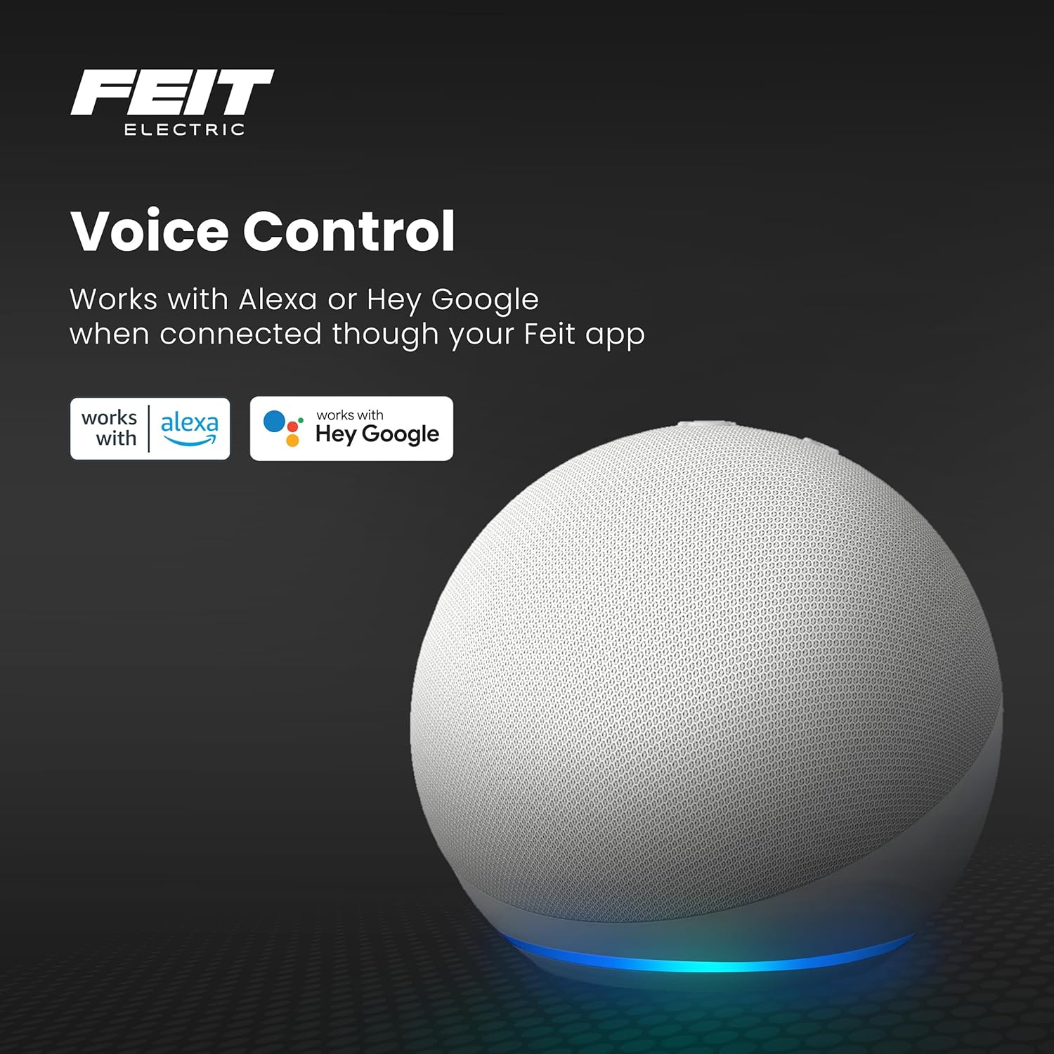 Feit Electric Smart Recessed Downlights, 5-6 Inch, Wi-Fi LED, Dimmable Color-Changing, 1000 Lumens, 11.1W (75W Equivalent), Voice & App Control, Daylight to Soft White, 50,000 Hour Lifespan - Image 5