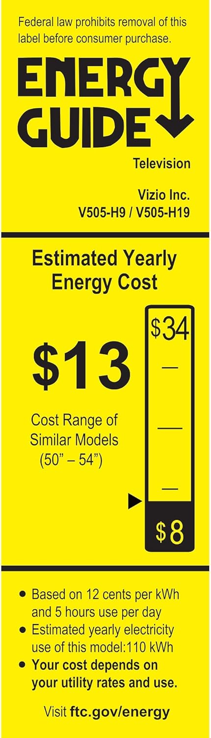 VIZIO 50 Inch 4K Smart TV, V-Series UHD LED HDR Television with Apple AirPlay and Chromecast Built-in - Image 15