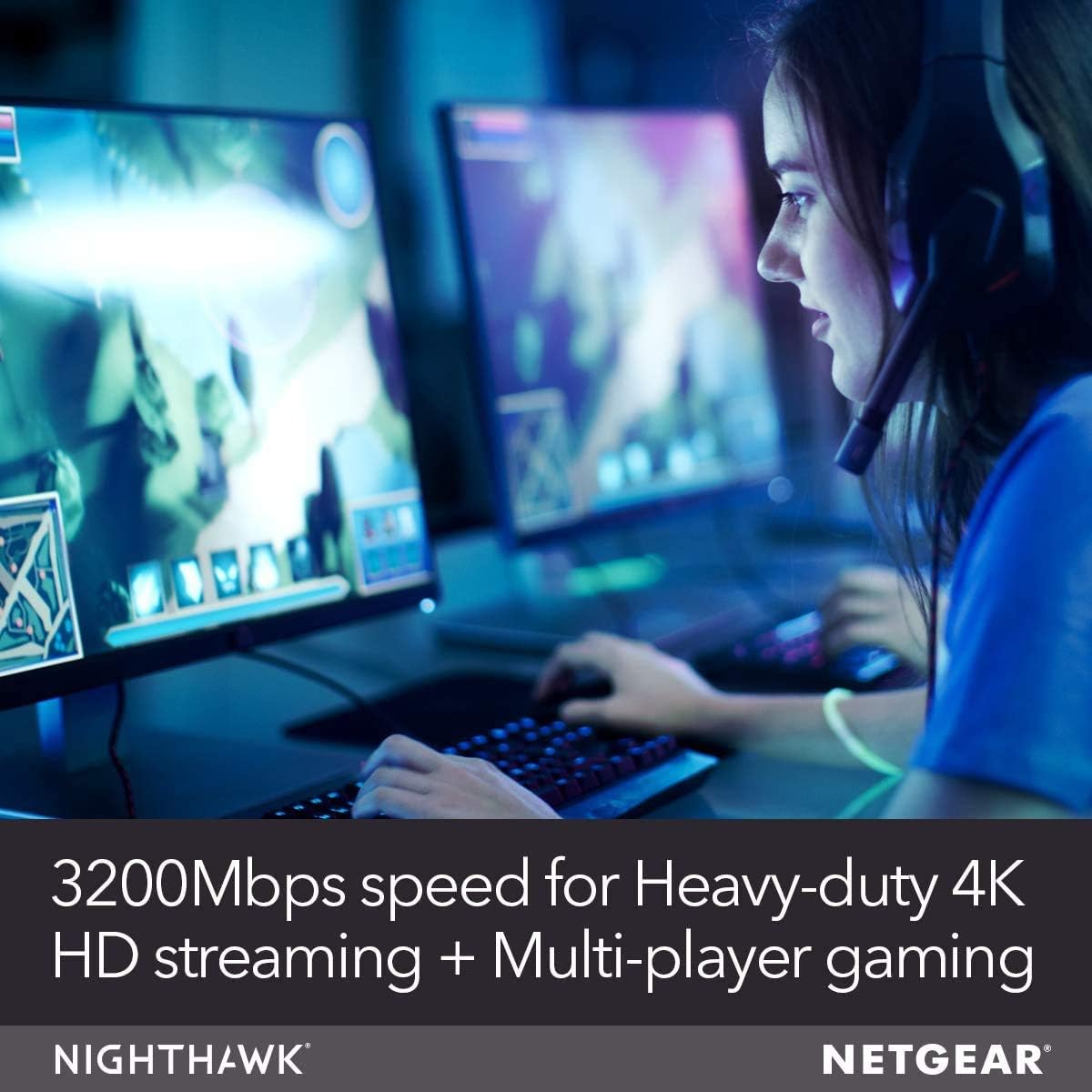 Netgear Renewed R8000-100NAR Nighthawk X6 AC3200 Tri-Band Gigabit Wi-Fi Router (Renewed) - Image 5