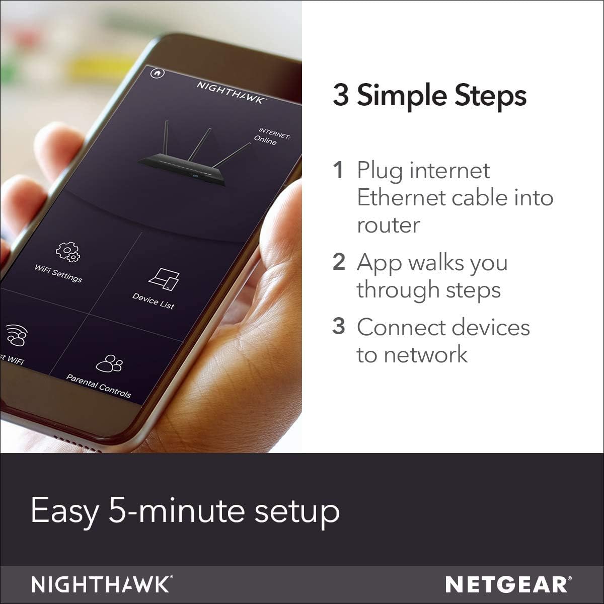 Netgear Renewed R8000-100NAR Nighthawk X6 AC3200 Tri-Band Gigabit Wi-Fi Router (Renewed) - Image 8