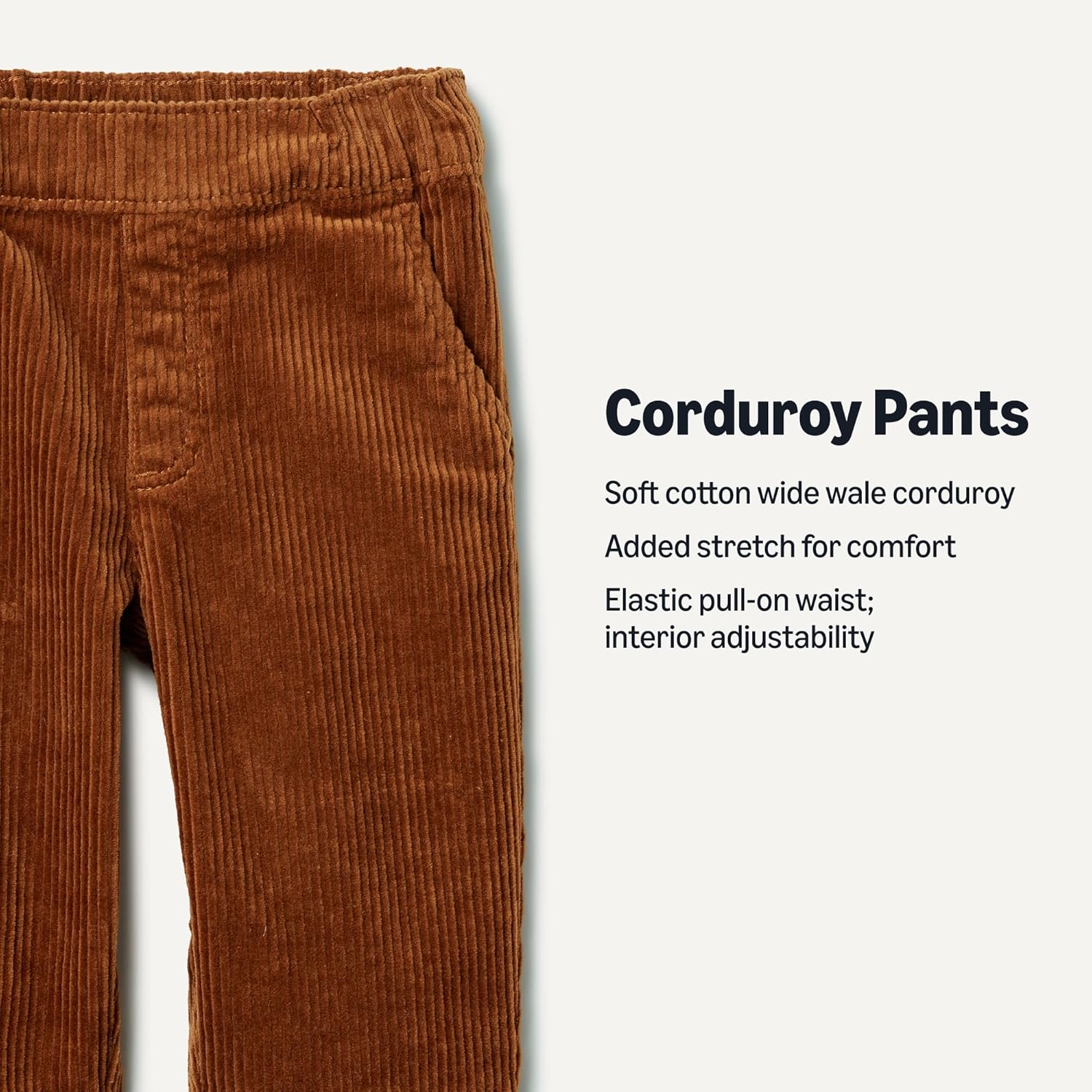 Amazon Essentials x Sofia Grainge Unisex Toddlers and Babies' Pull On Corduroy Pants - Image 2