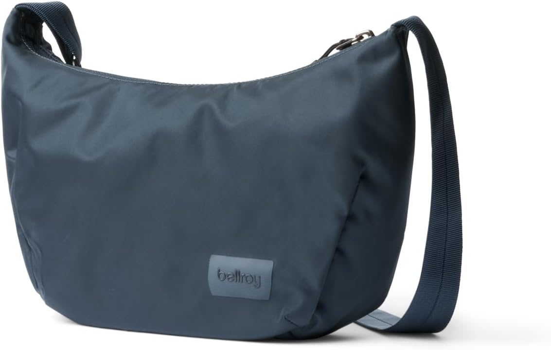 Bellroy Laneway Crescent Bag (everyday 2.5 liter mini crossbody bag with plenty of pockets and adjustable strap)' - BlueSteel