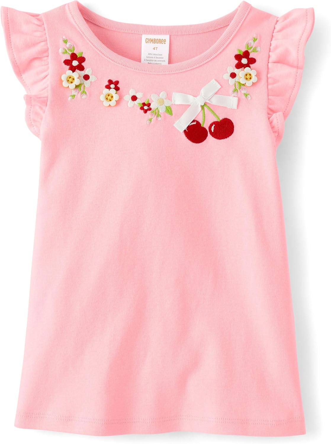 Gymboree Girls and Toddler Sleeveless Embroidered Top