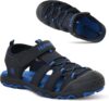 Hurley Kid's and Toddlers Water Sandals - Beach Sandals for Boys and Girls, Lightweight Durable Closed Toe with Adjustable Upper for Outdoors, Water Play and Pool Champ