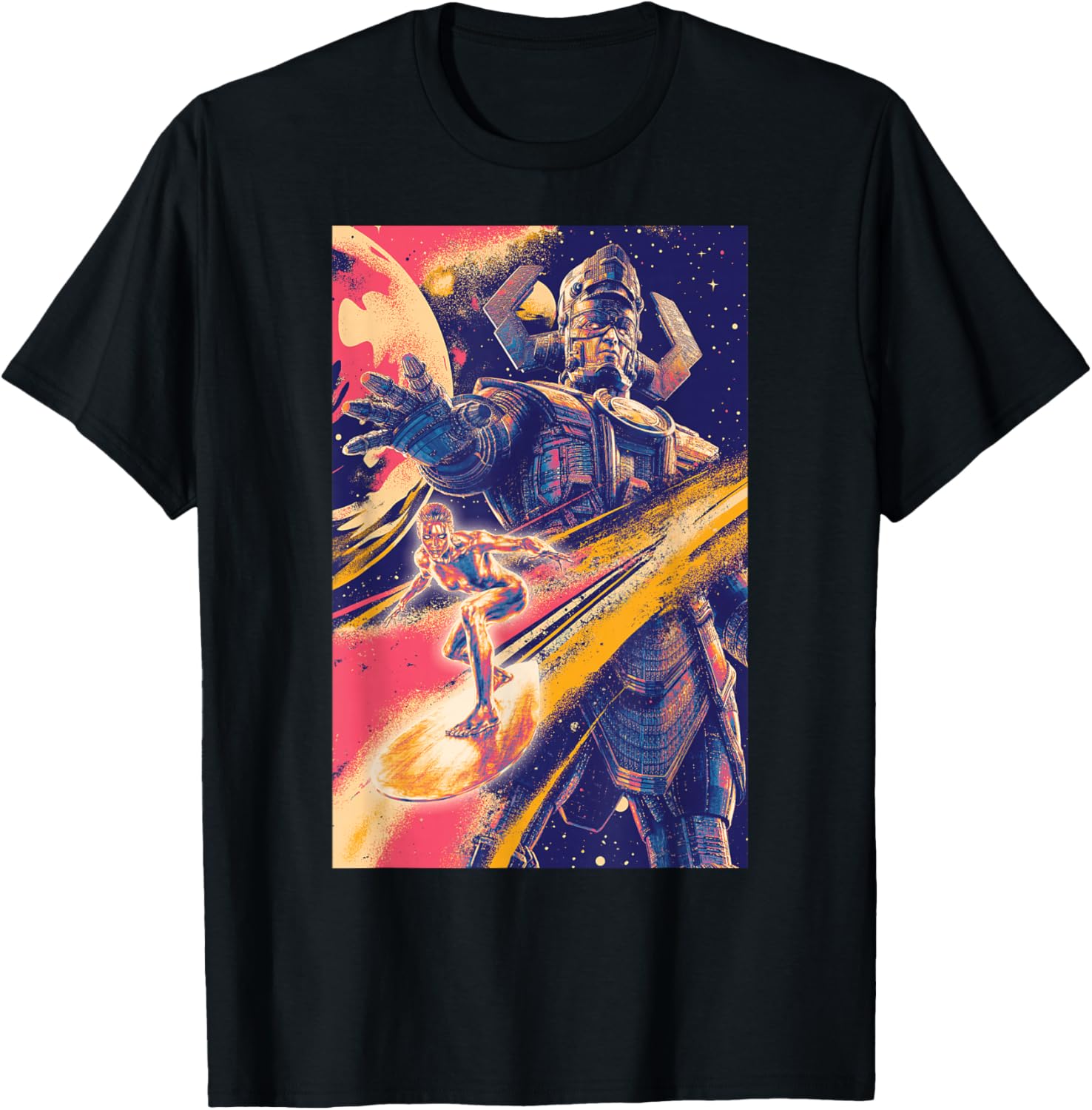 Marvel Fantastic Four: First Steps Silver Surfer & Galactus T-Shirt