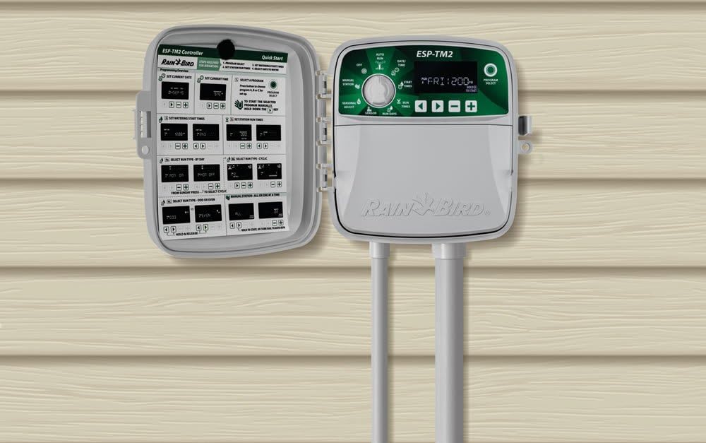 Rain Bird ESP-TM2 Irrigation Controller (WiFi Module Not Included) / 4 Zones RainBird TM2-4 - Image 2