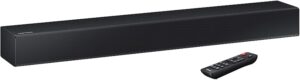 SAMSUNG HW-N300 2-Channel TV Mate Soundbar, Bluetooth Wireless, Built-in USB Port, Surround Sound Expansion, Booming Bass with a Built-in Woofer, Audio Remote App