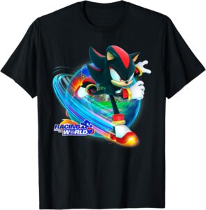 Sonic the Hedgehog – Racing Around the World Shadow T-Shirt