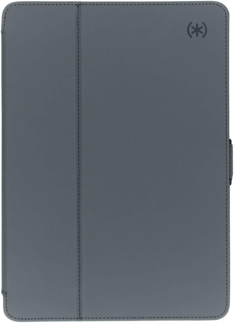 Speck Products Compatible Case for Apple iPad 9.7" (2017/2018, also fits 9.7" iPad Pro/Air 2/Air), Balance FOLIO Case/Stand, Stormy Grey/Charcoal Grey