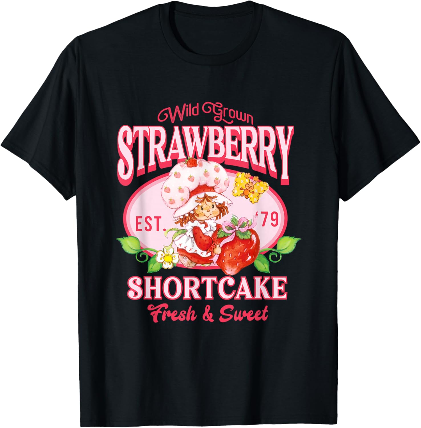 Strawberry Shortcake Wild Grown Vintage '79 Poster T-Shirt