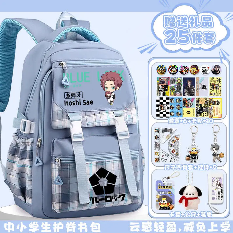 Anime Game BLUE LOCK Cos Alexis Ness Chigiri Hyoma Reo Mikage Itoshi Sae Etc. Unisex 2025 Portable Commuting Backpack Present