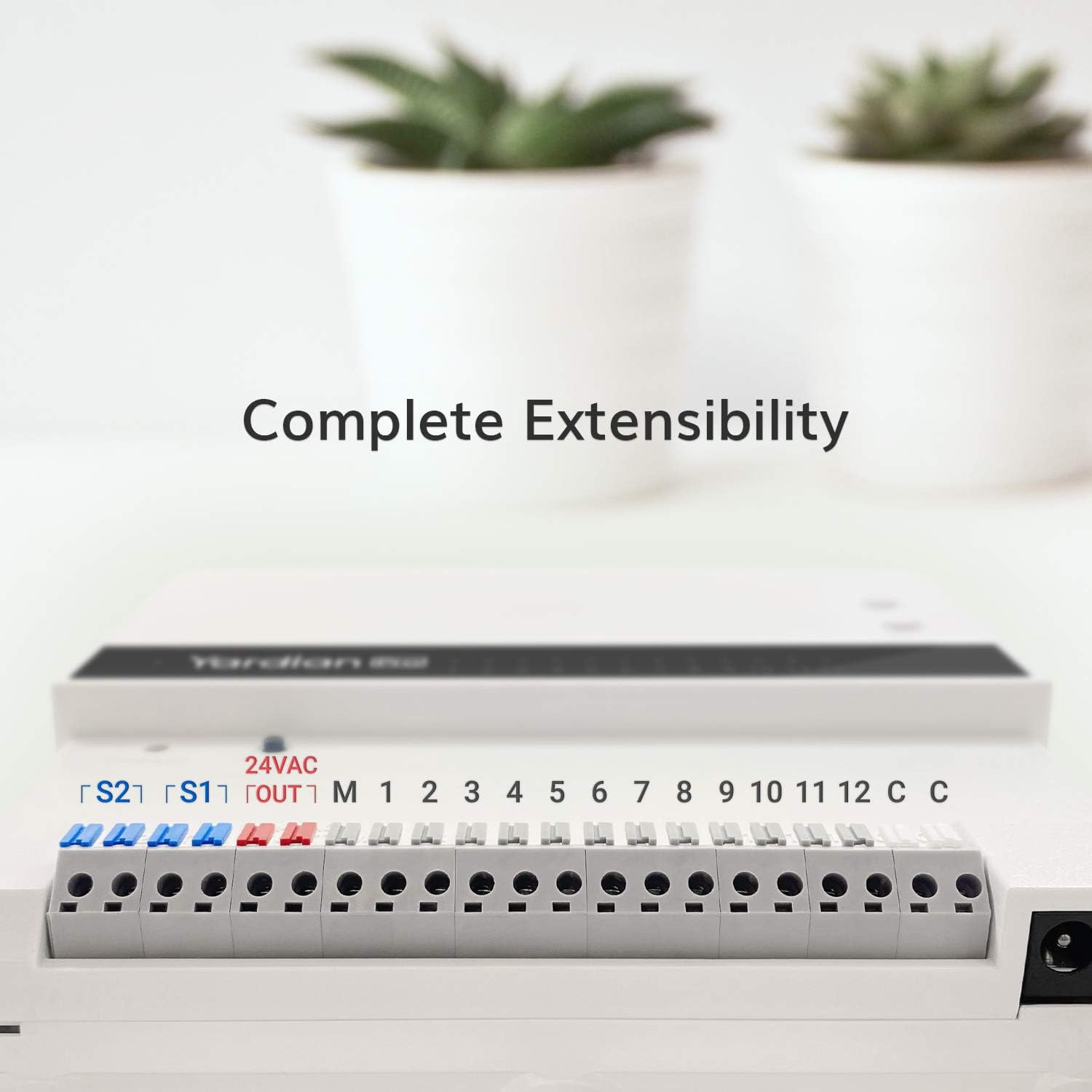 Yardian Pro Smart Sprinkler Controller 12 Zone - Control Buttons, Apple HomeKit, Alexa, Google Assistant, Home Assistant Compatible, Enhanced Wi-Fi, RJ45, Level VI Worldwide Power Supply - Image 8