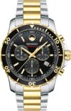 Movado Series 800 Men's Watch - Swiss Quartz Chronograph Movement, Stainless Steel Link Bracelet - 20 ATM Water Resistance - Luxury Fashion Timepiece for Him - 42mm