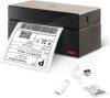 ORGBRO Z1 Shipping Label Printer, 4x6 Thermal Label Printer for Small Business, High Speed Sticker Maker for Commercial Grade Shipping Packages, Used for Amazon, Ebay, Shopify, USPS (USB Only)