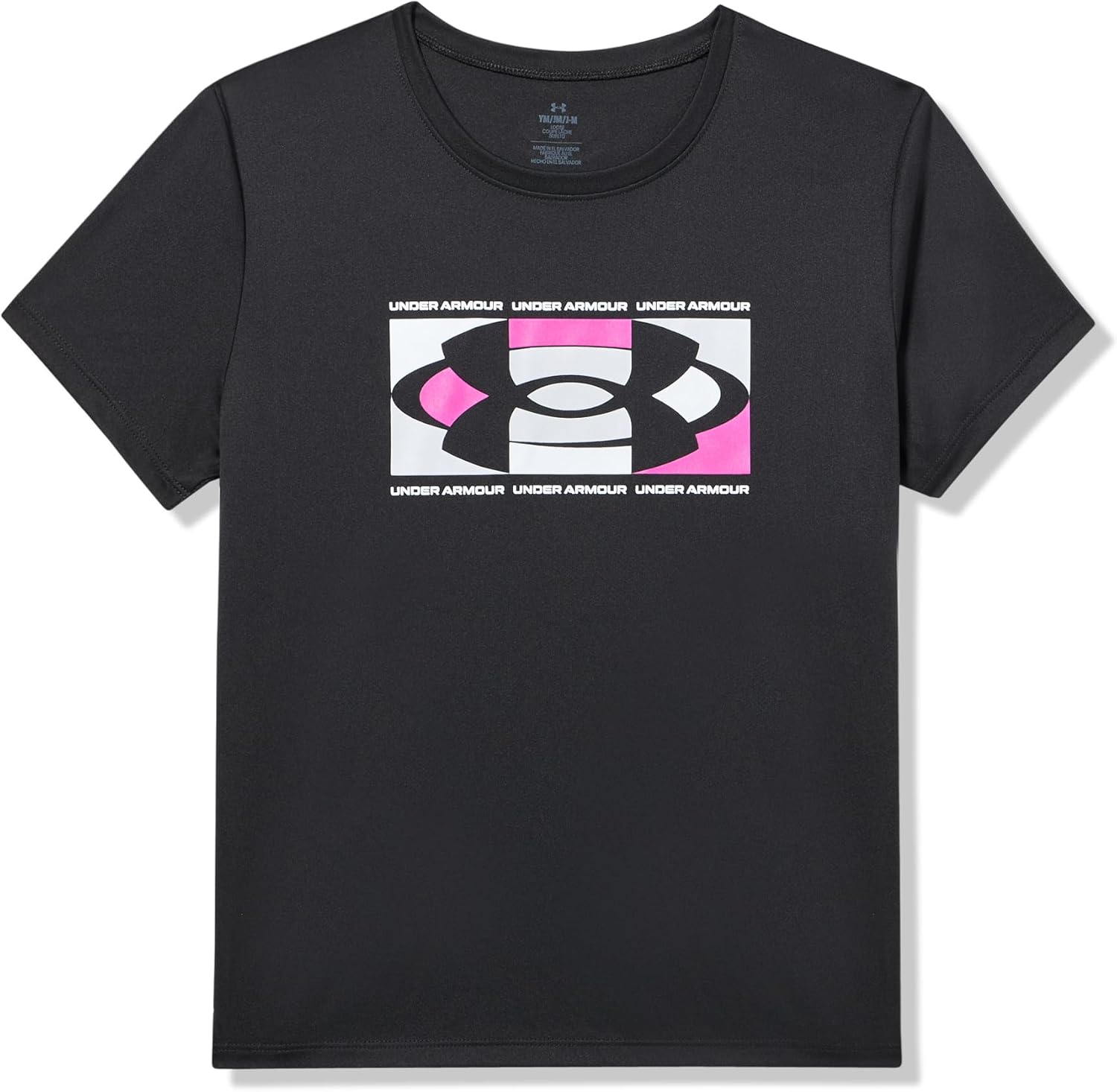 Under Armour Girls Tech Big Logo Short Sleeve T Shirt