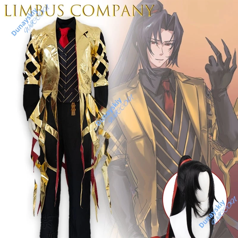 Limbus Company Jia Huan Battle Cosplay Costume Anime Game Character Custom Clothing Adult Kid Halloween Party Role Play Outfit