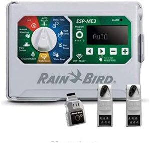 Rain-Bird Controller Indoor Outdoor Lawn Irrigation Sprinkler Timer ESPME3 (+ WiFi + 2 Modules)