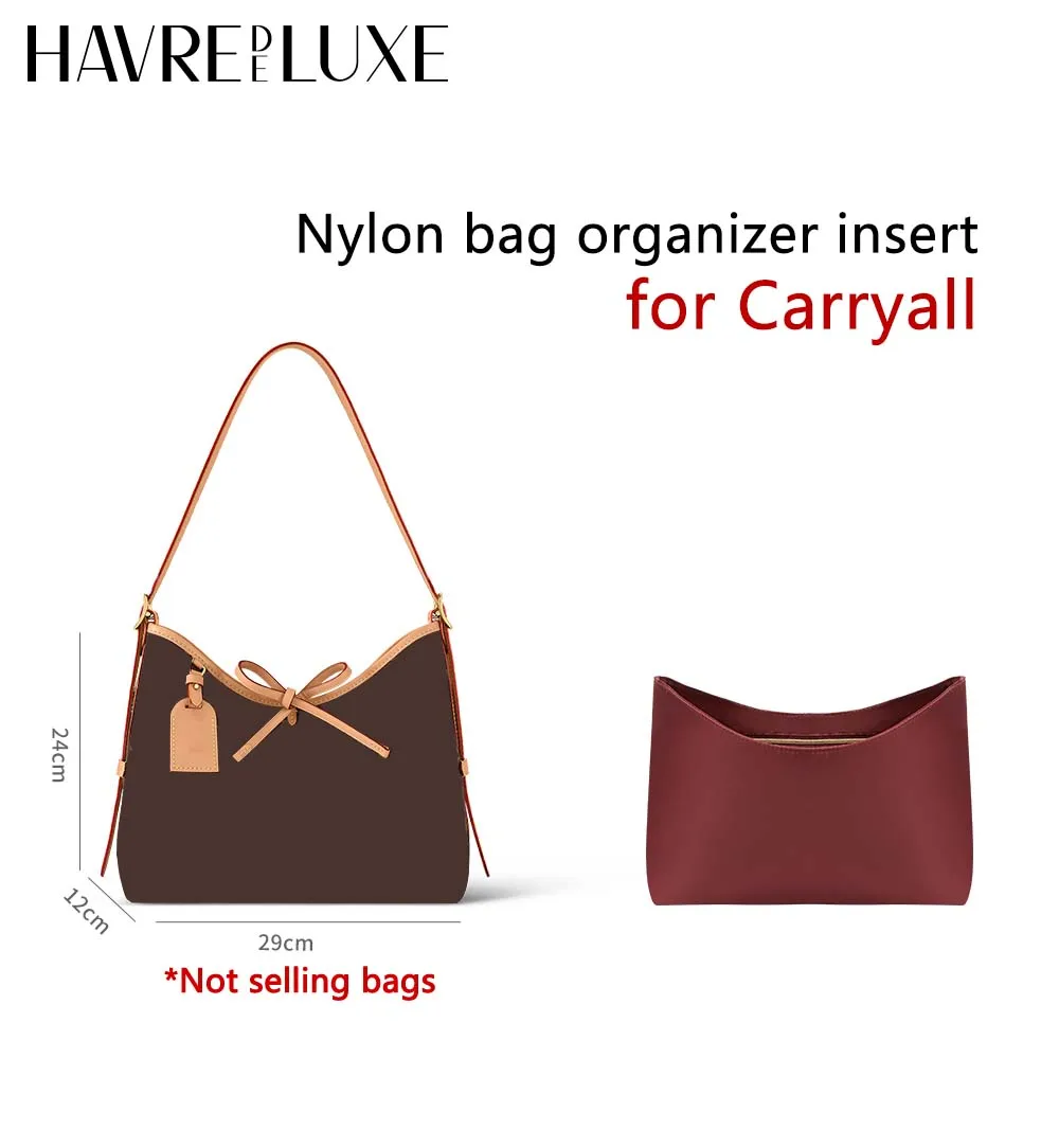 Bag organizer insert For carryall S durable fashion bag support storage inner modification bag accessories