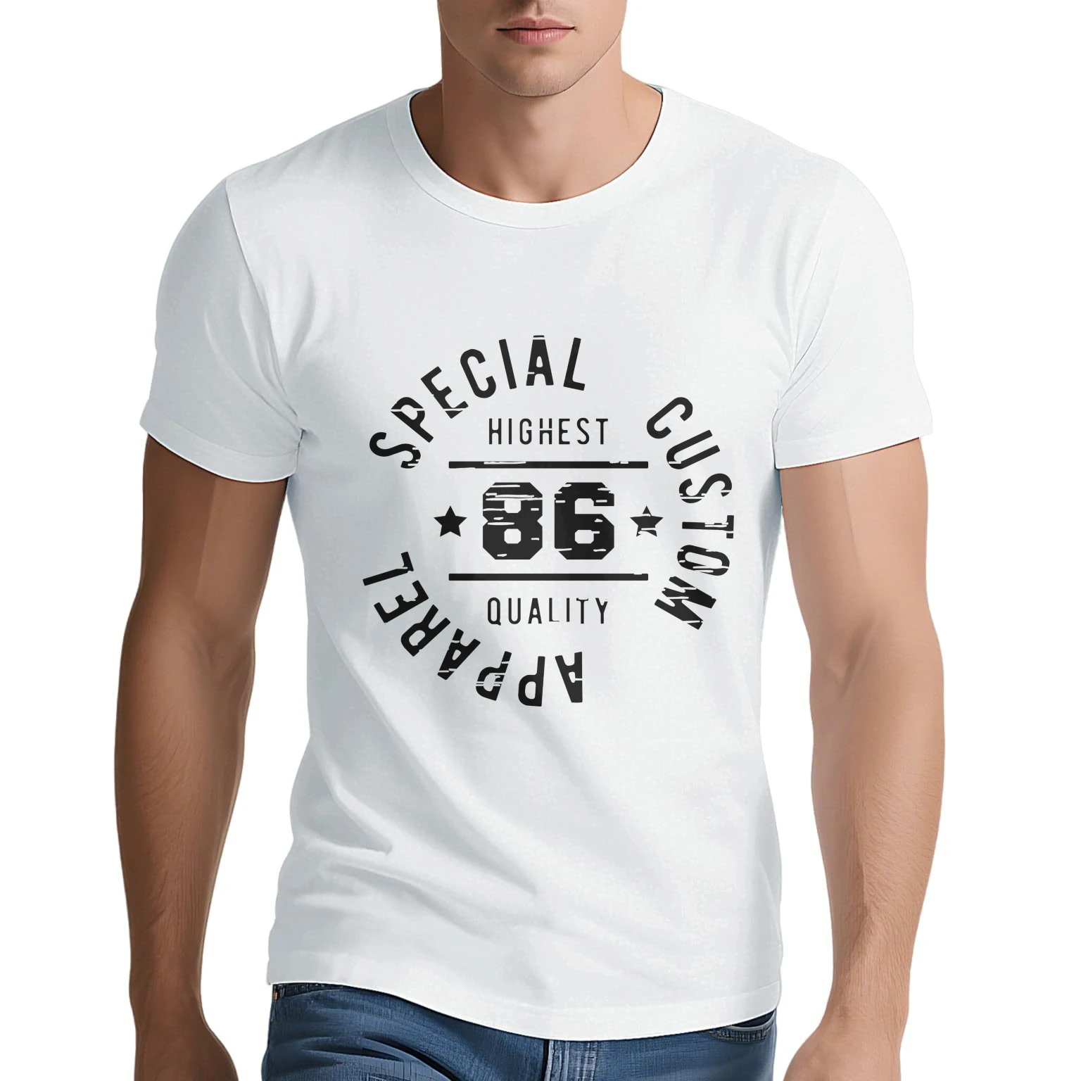 Men's t-shirts 2025 New Men's clothing Breathable Printed Y2k tops Running top Basic Summer y2k clothing sports plain t-shirt