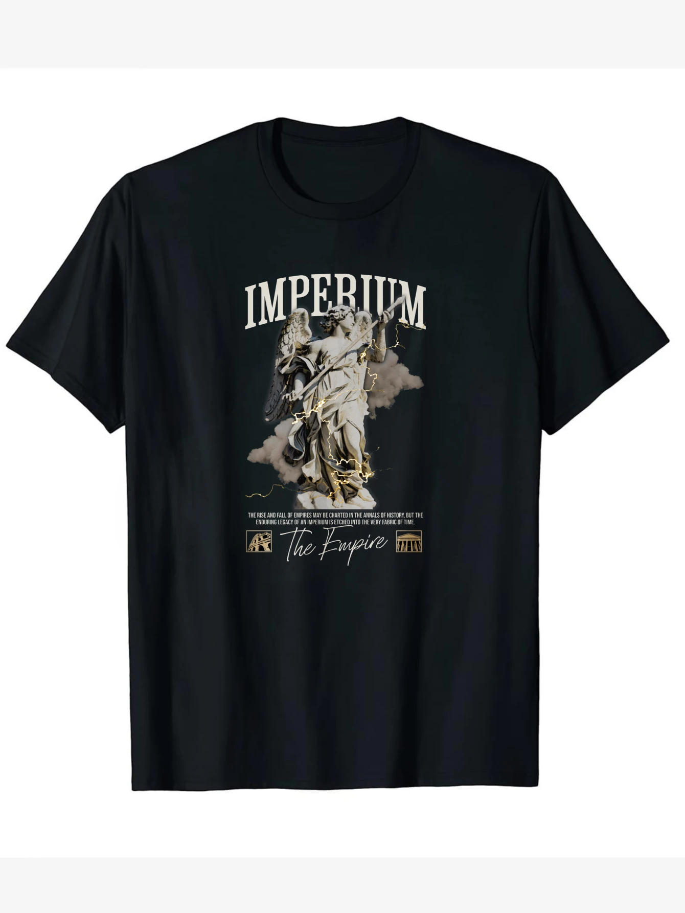 Men's t-shirts 2025 New Men's clothing crewneck Printed Graphic Solid color Running top t shirt y2k sports Summer plain t-shirt