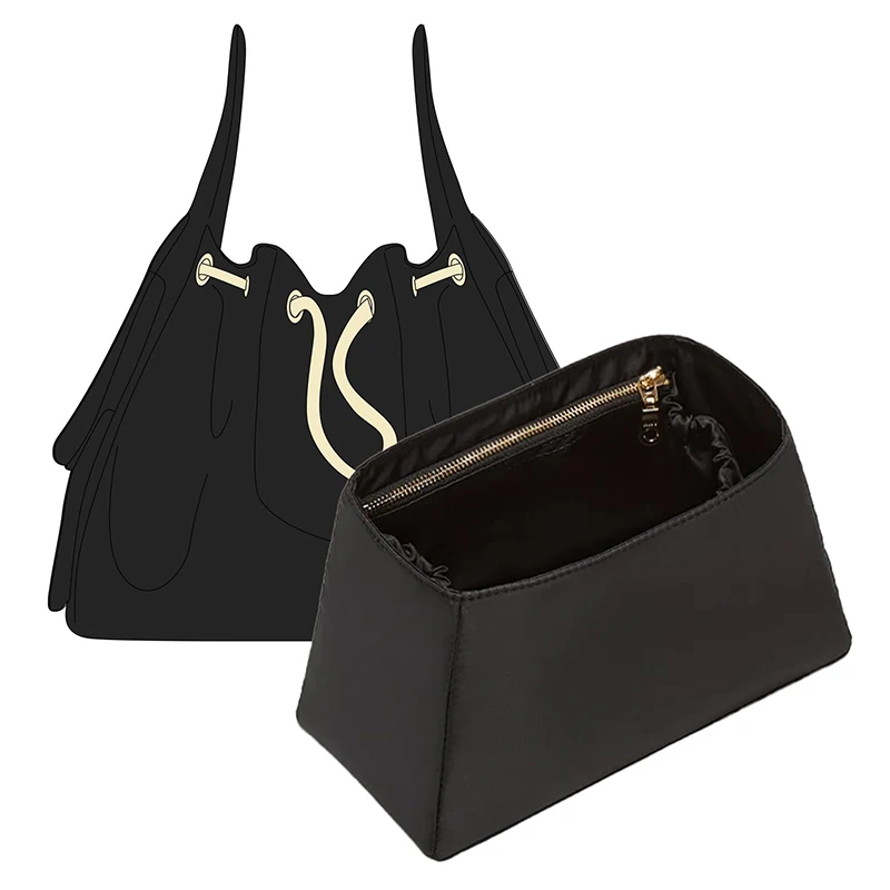 Nylon Bag Organizer Insert For 25bag Durable Fashion Wateproof Gift Bag Support Storage Inner Modification Bag Accessories