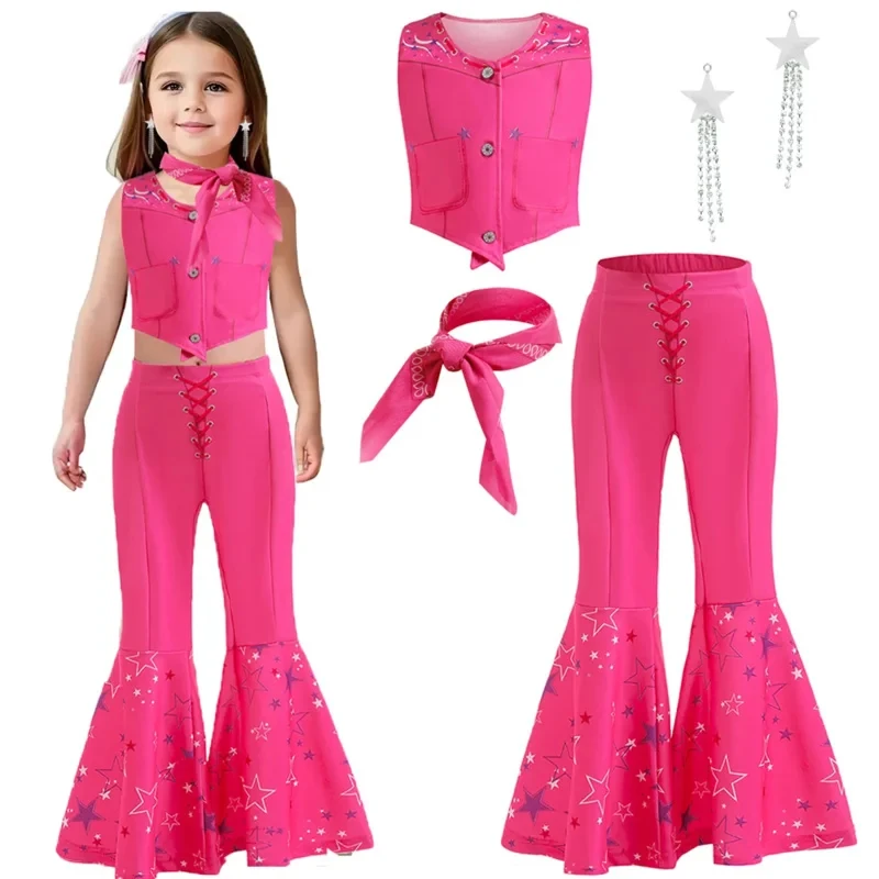 ❤2026★ Baby girls cosplay costume toddler kids sleepveless Halloween Christmas clothing Princess Fashion carnival costume 3 to ❤