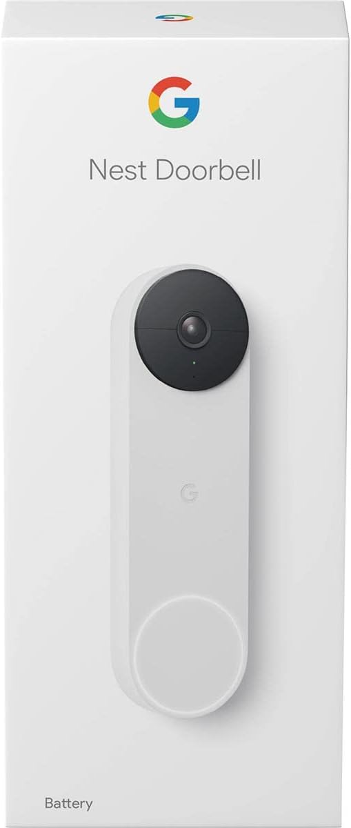 Google Nest Doorbell (Battery) - Snow | 6x digital zoom video doorbell, HD, 24/7 live view, Night vision, HDR, works with Google Home & Gemini - Image 6